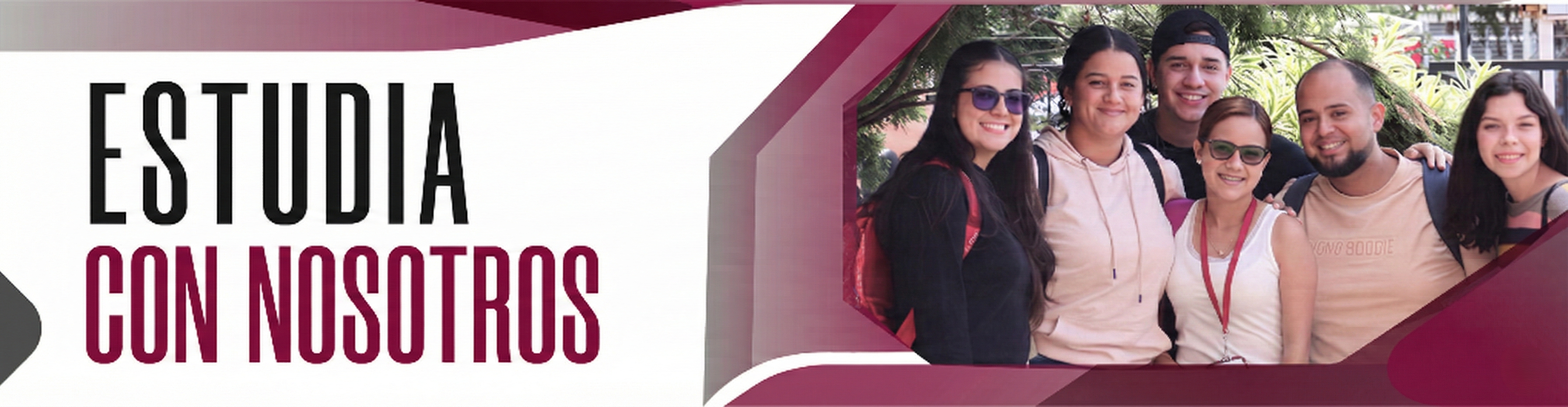 Estudia con Nosotros Banner